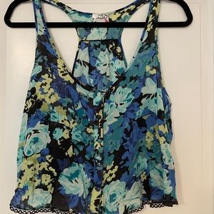 Free people floral tank